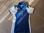Wit blauw dames poloshirt tennis golf Sjeng mt m, Maat 38/40 (M), Blauw, Sjeng, Ophalen of Verzenden