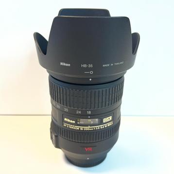 Nikon AF-S Nikkor 18-200mm 3.5-5.6 G ED | Nette staat beschikbaar voor biedingen