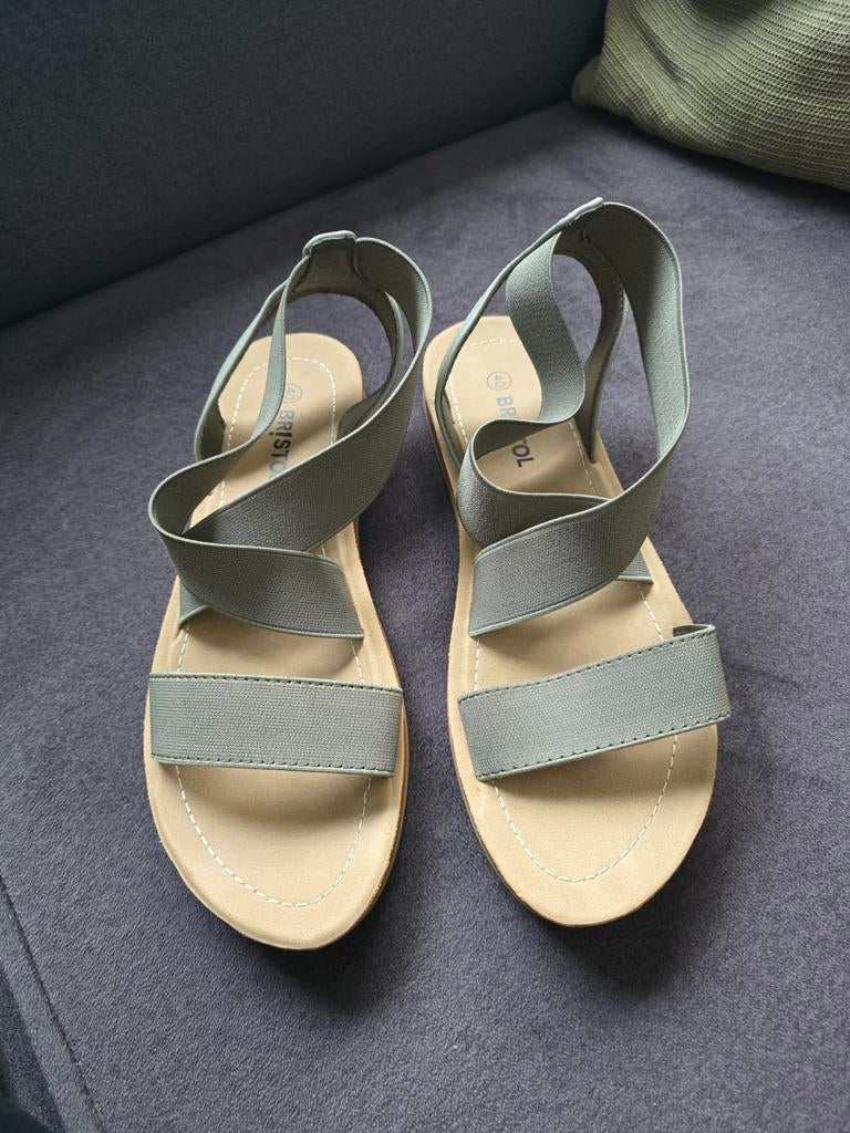 Bristol sandalen maat 40 - Eenmaal gedragen, Ophalen of Verzenden, Zo goed als nieuw, Bristol