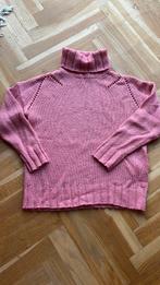 Riverwoods roze gebreide trui met kol L, Kleding | Dames, Maat 42/44 (L), Ophalen of Verzenden, Zo goed als nieuw, Roze