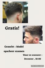 GEZOCHT HEREN MODEL EXAMEN OPSCHEREN, Knippen