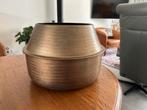 Bloempot, Tuin en Terras, Bloempotten, Ophalen of Verzenden, Rond, Metaal, 25 tot 40 cm