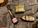 Vondels Kerstornamenten Set - Champagne, Macarons, Boot, Diversen, Kerst, Ophalen, Nieuw