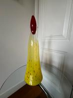 Glazen unieke heldere karaf / vaas, Antiek en Kunst, Ophalen