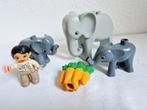 Duplo dierentuin safari dieren olifant, Ophalen of Verzenden, Gebruikt, Duplo