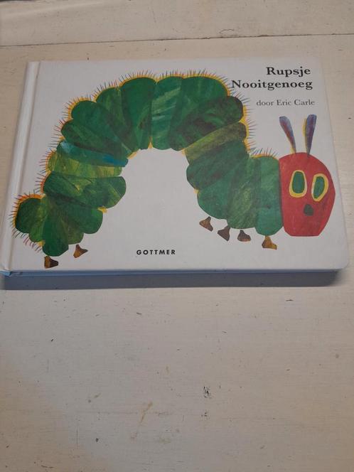 Eric Carle - Rupsje Nooitgenoeg, Boeken, Prentenboeken en Plaatjesalbums, Zo goed als nieuw, Ophalen of Verzenden