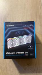 Lian Li Uni Fan SL Wireless, Reverse, 3-pack Wit, 120mm, Ophalen of Verzenden, Zo goed als nieuw, Luchtkoeling