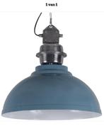 Industriele hanglamp te loop, Huis en Inrichting, Lampen | Hanglampen, Ophalen of Verzenden, Zo goed als nieuw, Minder dan 50 cm
