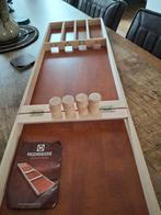 Heemskerk  sjoelbak met schijven  mini s, Hobby en Vrije tijd, Gezelschapsspellen | Bordspellen, Ophalen of Verzenden, Zo goed als nieuw