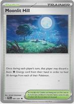 Paldean Fates,  Moonlit Hill [uncommon] 81/91, Ophalen of Verzenden, Nieuw, Losse kaart