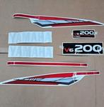 Yamaha 200 pk stickers Decals, Ophalen of Verzenden