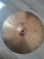 Paiste 404 crash 18" cymbal bekken voor drumstel, Ophalen of Verzenden, Gebruikt, Drums of Percussie