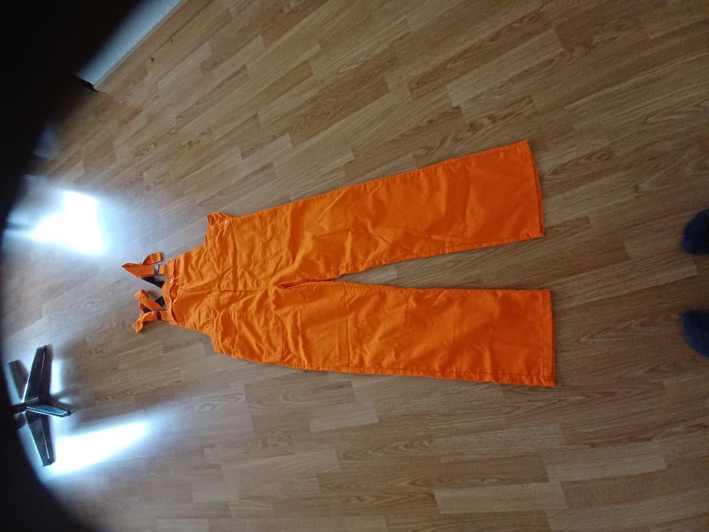 Tuinbroek carnaval, Kinderen en Baby's, Carnavalskleding en Verkleedspullen, Ophalen of Verzenden, Zo goed als nieuw, 170 of groter