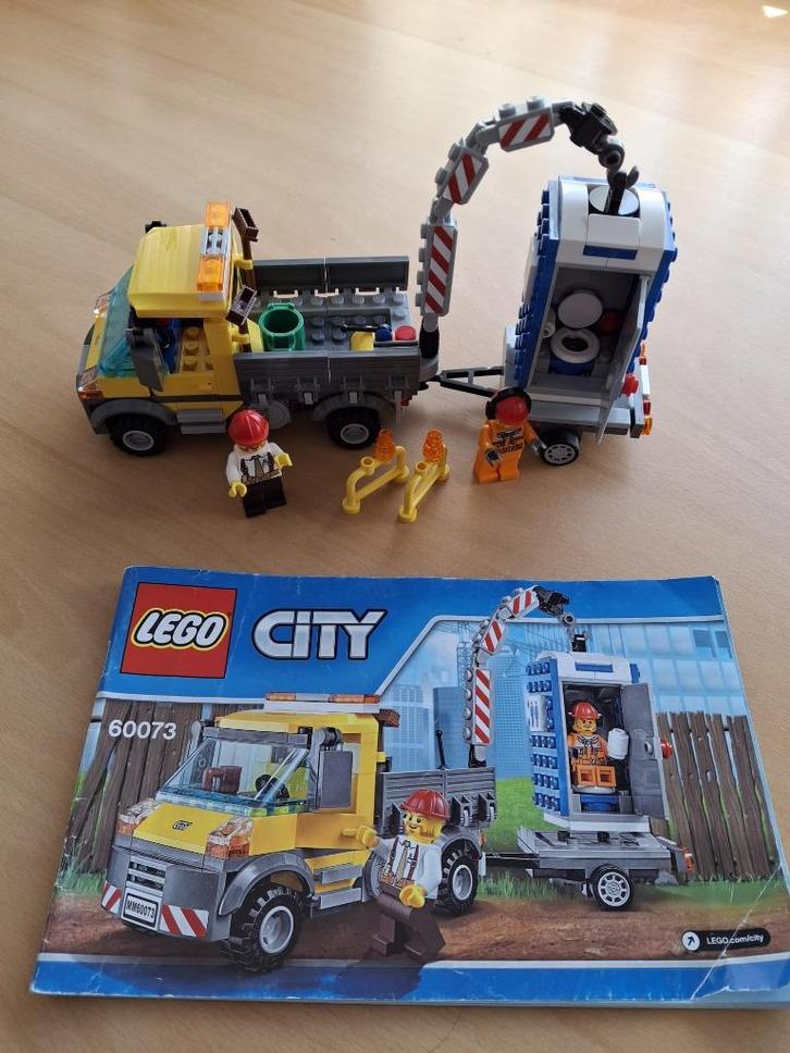 LEGO City Bouw & Service – 3 sets compleet & gecontroleerd, Kinderen en Baby's, Speelgoed | Duplo en Lego, Zo goed als nieuw, Lego