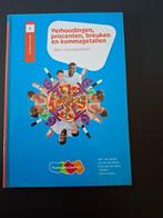 Verhoudingen, procenten, breuken en kommagetallen  pabo boek, Ophalen of Verzenden, Alpha, Zo goed als nieuw, HBO