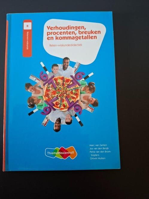 Verhoudingen, procenten, breuken en kommagetallen  pabo boek, Boeken, Studieboeken en Cursussen, Zo goed als nieuw, HBO, Alpha
