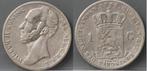 Nette zilveren 1 Gulden 1848 - Willem 2, Postzegels en Munten, Munten | Nederland, 1 gulden, Koning Willem II, Losse munt, Verzenden