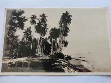 B80 Singapore Fotokaart Oostkust 1935 beschikbaar voor biedingen