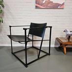 Pastoe Kubus Chair FM60 Radboud van Beekum, Zwart, Ophalen of Verzenden, Zo goed als nieuw, Metaal