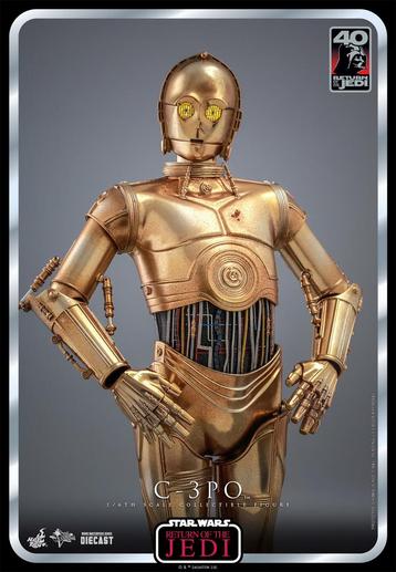 Gezocht hot toys C-3PO  beschikbaar voor biedingen