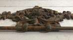 Antiek smeedijzeren ornament van Frans spijlen bed, Ophalen of Verzenden