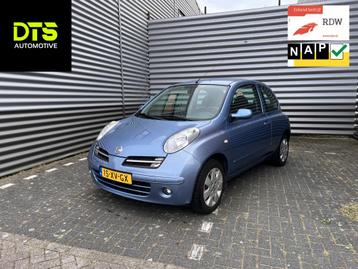 Nissan Micra 1.2 Acenta, Airco,APK, 3e eigenaar, Centr. verg beschikbaar voor biedingen