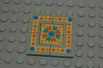 L905 Tegels 2x2 beige decoratie tegels 1x 2x2 en 4x hoek, Ophalen of Verzenden, Nieuw, Losse stenen, Lego