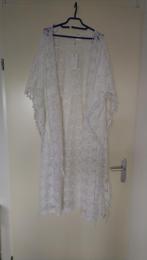 Lang wit boho vest, Ophalen of Verzenden, Nieuw, Maat 38/40 (M), Wit