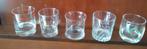 Whiskey glazen divers, 5 stuks, Ophalen of Verzenden, Zo goed als nieuw, Overige typen
