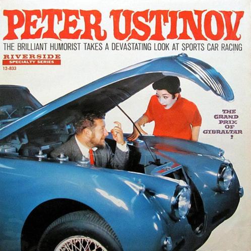 Ruil/koop Peter Ustinov The Grand Prix Of Gibraltar (LP1961), Cd's en Dvd's, Vinyl | Filmmuziek en Soundtracks, Gebruikt, 12 inch