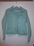 Groen spijkerjasje maat XS, Ophalen of Verzenden, Maat 34 (XS) of kleiner, Groen, Gedragen