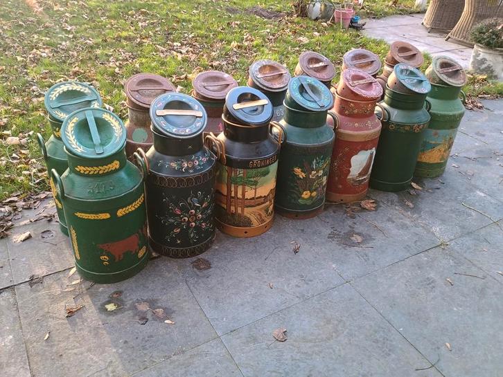 Melkbussen melkbus carbidschieten carbidbussen carbidbus, Tuin en Terras, Tuinwanddecoratie, Zo goed als nieuw, Ophalen of Verzenden