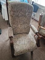 Eikenhouten Fauteuil, Huis en Inrichting, Fauteuils, Verzenden, Zo goed als nieuw, 75 tot 100 cm, 50 tot 75 cm