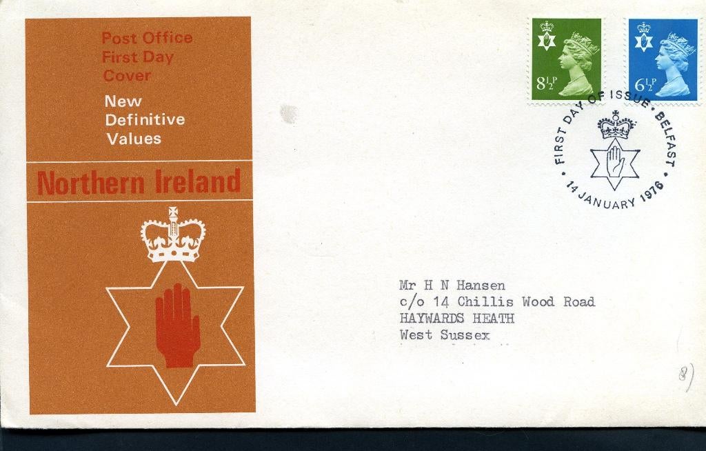 Engeland GB 1976 c300 Noord Ierland Nieuwe waarden Pres.map, Verzenden, Beschreven, Europa