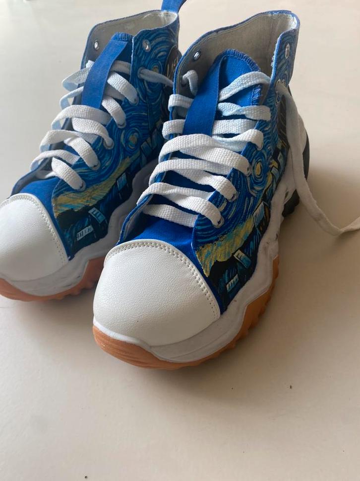Van gogh sterrenacht schoenen, Kleding | Dames, Schoenen, Nieuw, Sneakers of Gympen, Blauw, Ophalen of Verzenden