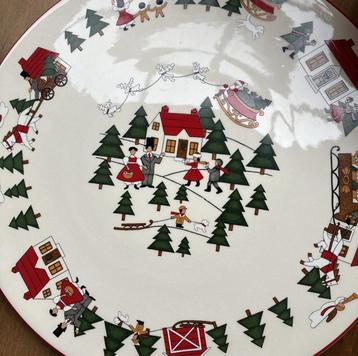 MASON‘S Christmas Village 🏘️ TAARTPLATEAU serveerschaal beschikbaar voor biedingen