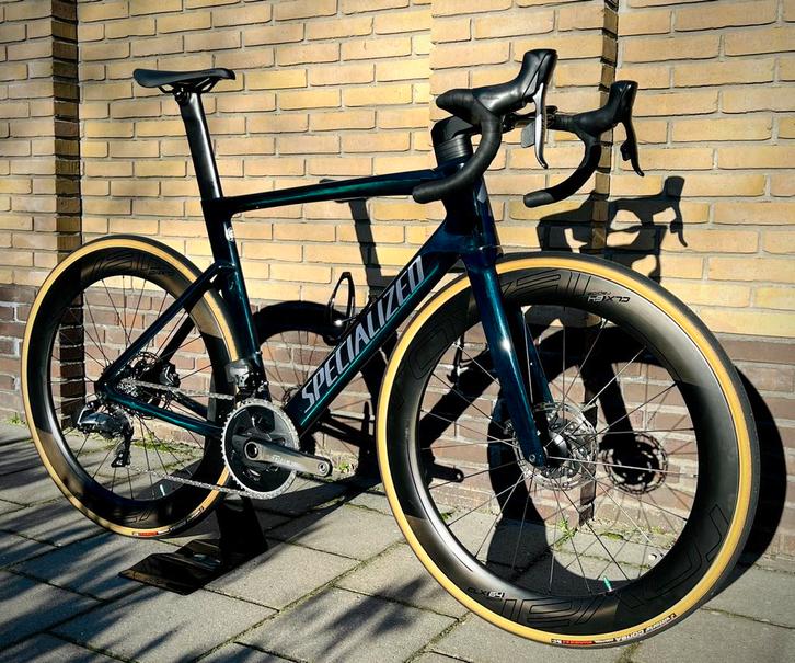 Specialized Venge 56 Force eTap 12s PWM Disc Roval CLX64, Fietsen en Brommers, Fietsen | Racefietsen, Zo goed als nieuw, Heren