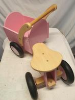 Mooi bakfietsje/loopwagentje van New Classic Toys, Kinderen en Baby's, Speelgoed | Buiten | Voertuigen en Loopfietsen, Ophalen