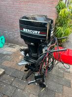 Mercury buitenboordmotor 50pk 2takt, Watersport en Boten, Buiten- en Binnenboordmotoren, Ophalen, Gebruikt, Elektrische start