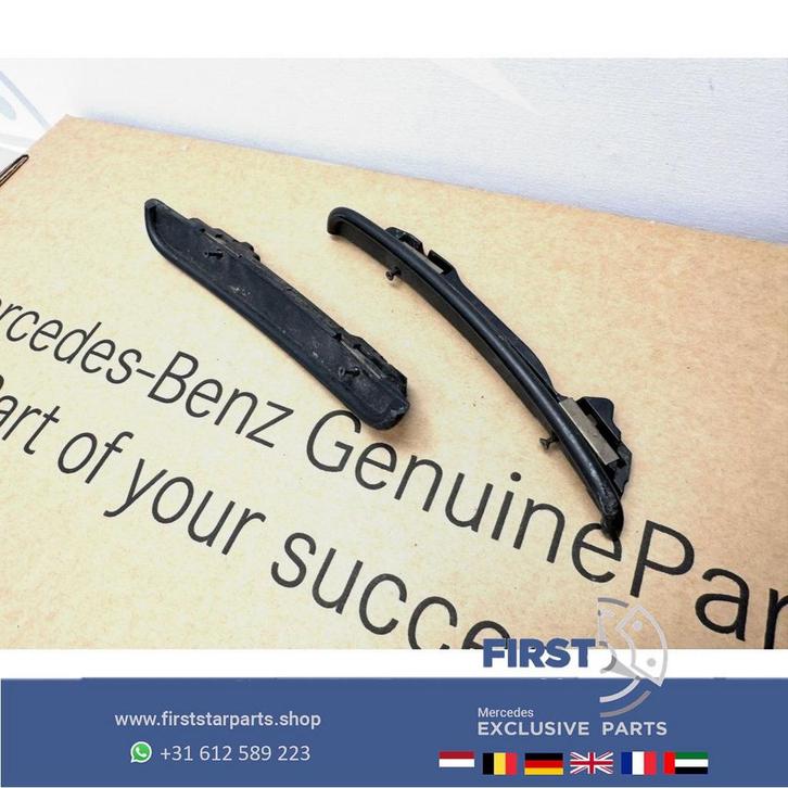 C GLC KLASSE AMG WIELKAST AERO SPLITTER SET ACHTERSCHERM SPO, Auto-onderdelen, Carrosserie en Plaatwerk, Achterklep, Mercedes-Benz