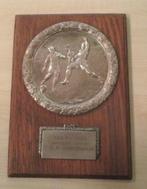 Voetbal plaquette  A.F.C. Quick Bartelsman Amersfoort 1930, Antiek en Kunst, Ophalen of Verzenden
