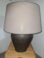 Mooie grote tafellamp voet van metaal, Ophalen, Zo goed als nieuw, Metaal, 50 tot 75 cm