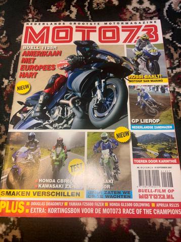 Moto73 - 19 September 2007 - Motormagazine beschikbaar voor biedingen