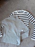 Twee truien: Zara gestreept & coltrui Pull&bear- Maat S, Ophalen of Verzenden, Zo goed als nieuw, Maat 36 (S), Grijs