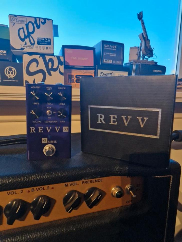 REVV G3 Distortion, Muziek en Instrumenten, Effecten, Zo goed als nieuw, Distortion, Overdrive of Fuzz, Ophalen