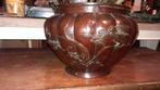Antieke Brons bloempot, Antiek en Kunst, Ophalen of Verzenden