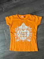 Oranje shirtje mt 98/104, Kinderen en Baby's, Kinderkleding | Maat 98, Ophalen of Verzenden, Zo goed als nieuw