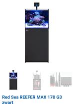 Zeewater aquarium REEFER 170 G2+ Deluxe System - Zwart, Ophalen of Verzenden, Zo goed als nieuw, Gevuld zoetwateraquarium