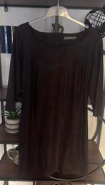 Suede jurk van GEISHA MAAT 42 / XL, Bruin, Maat 42/44 (L), Ophalen of Verzenden, Zo goed als nieuw