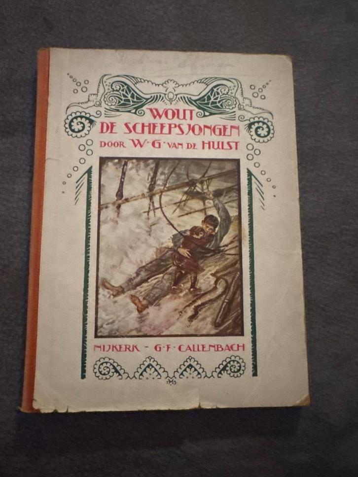 Wout de Scheepsjongen - W.G. van de Hulst, Boeken, Kinderboeken | Jeugd | onder 10 jaar, Gelezen, Fictie algemeen, Ophalen of Verzenden